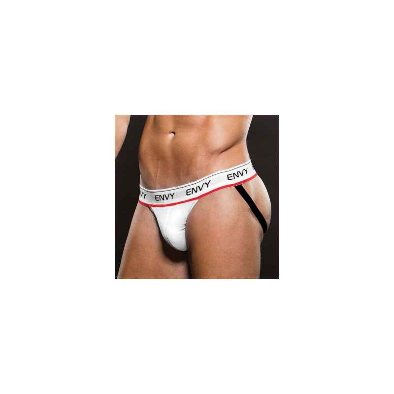 ENVY Jockstrap Mesh Blanc